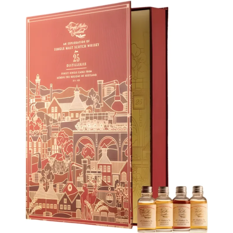 Single Malts Of Scotland Kalender 25 x 3 Cl Eksklusive Whiskeys